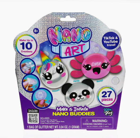Make & Inflate Nano Buddies