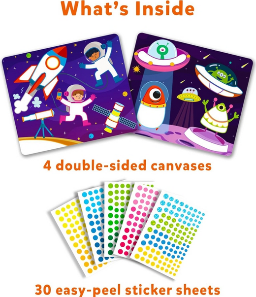 Dot It Space Sticker Activity