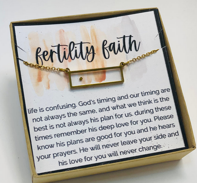 *Fertility Faith, Mustard Seed Necklace
