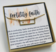 *Fertility Faith, Mustard Seed Necklace