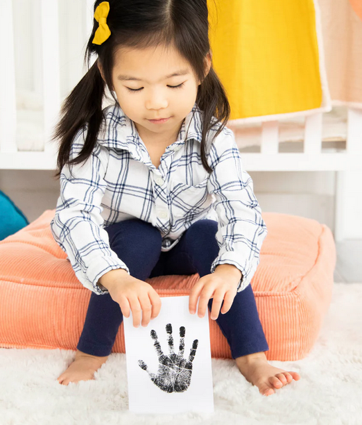 Baby Handprint or Footprint Clean-Touch Ink Pad Kit