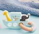 Blue Noah's Ark Teether