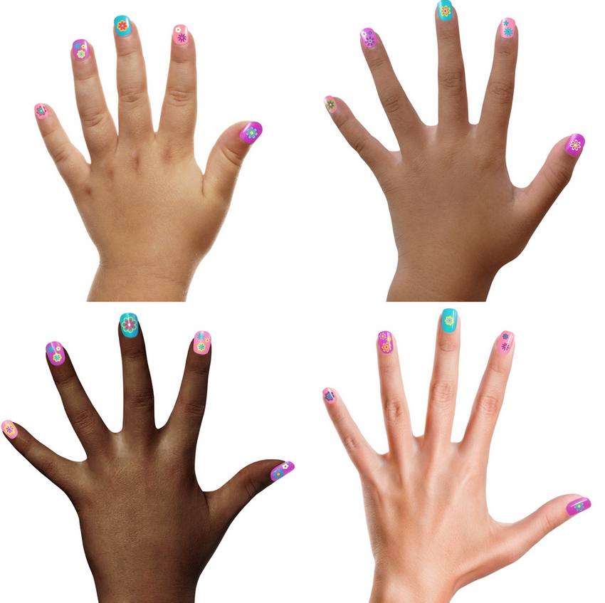 Flower Power Kids Press-On Nails