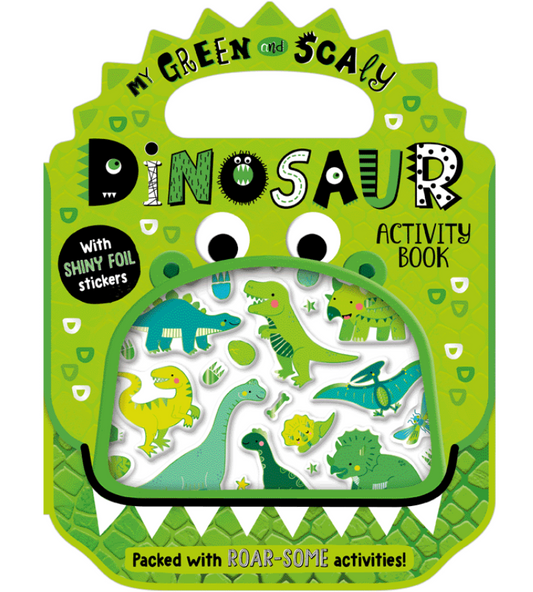 SHINY STICKERS MY GREEN AND SCALY DINOSAUR ACTIVIT