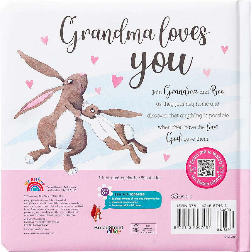 Grandma Loves You Board Book