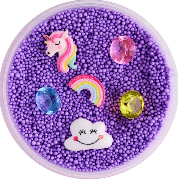 Sensory Surprise Squishy Foam Bucket - Unicorn Charms
