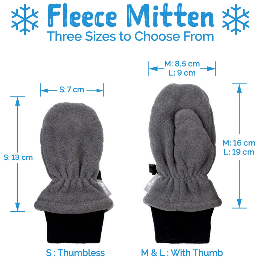 avender | Fleece Mittens M (6-24m)