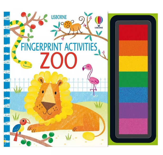 Fingerprint Activities Zoo Usborne