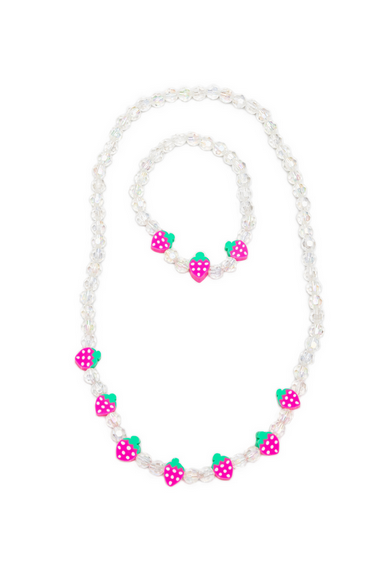 Berry Beautiful Necklace & Bracelet Set, 2pc