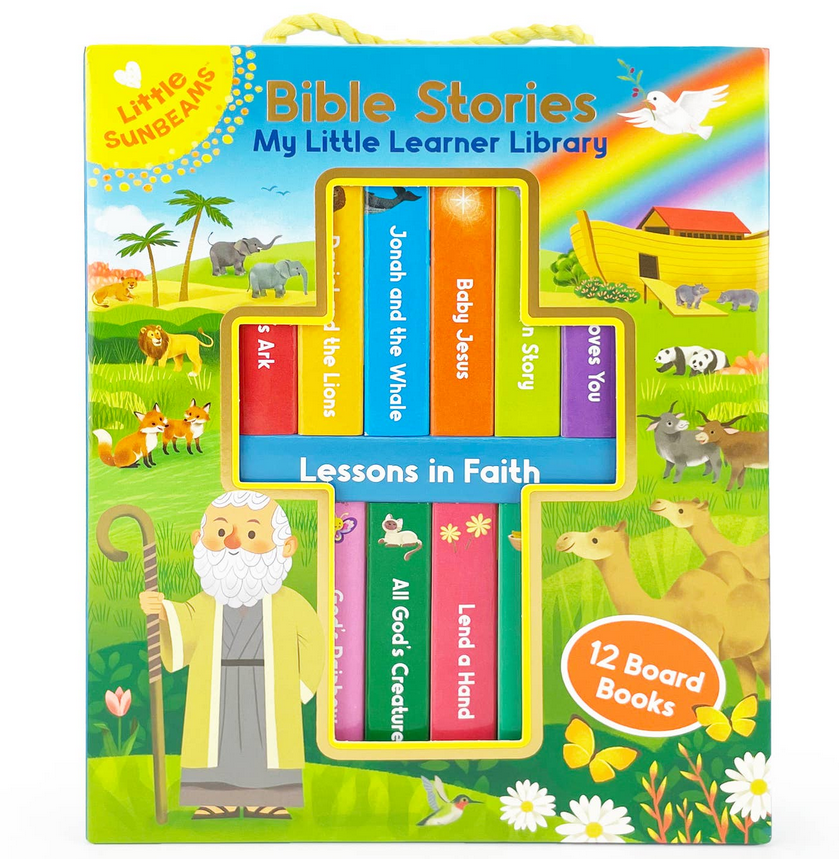 Bible Stories My Little Learner Library Book Gift Set