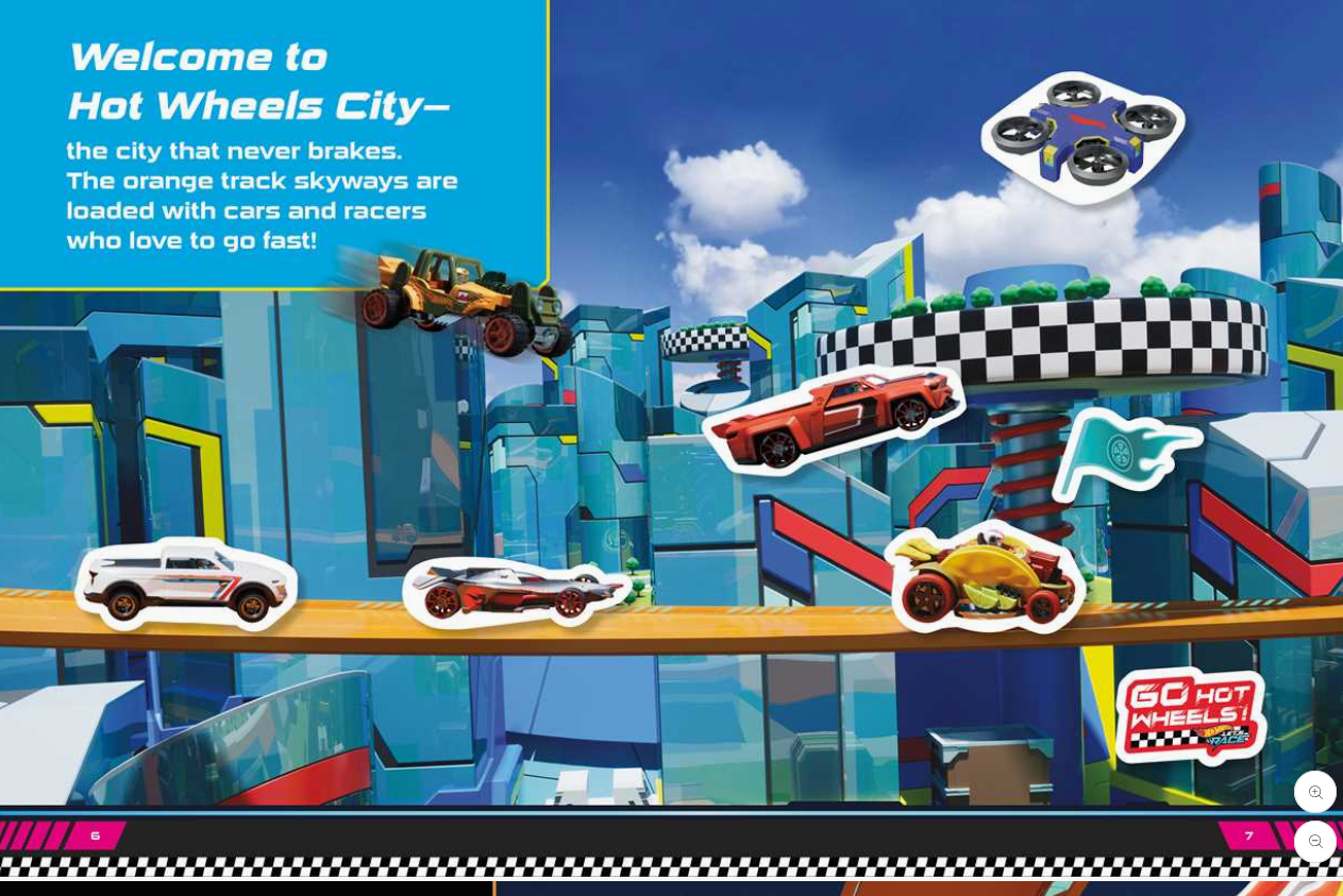 Hot Wheels Let's Race: Revved-Up Sticker  Activity Book