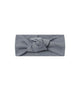 KNOTTED HEADBAND SLATE