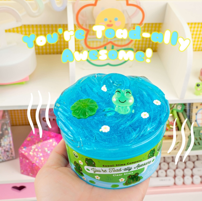 You're Toad-Ally Awesome Clear Slime