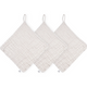 *Muslin Washcloth - Grey 3pc Set