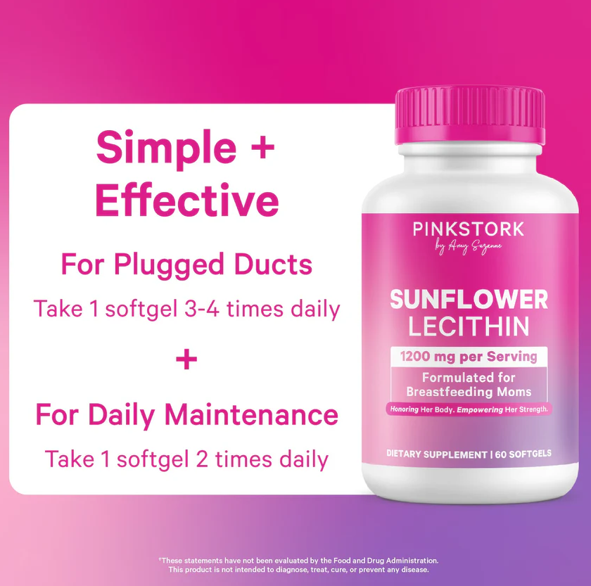 Pink Stork Sunflower Lecithin
