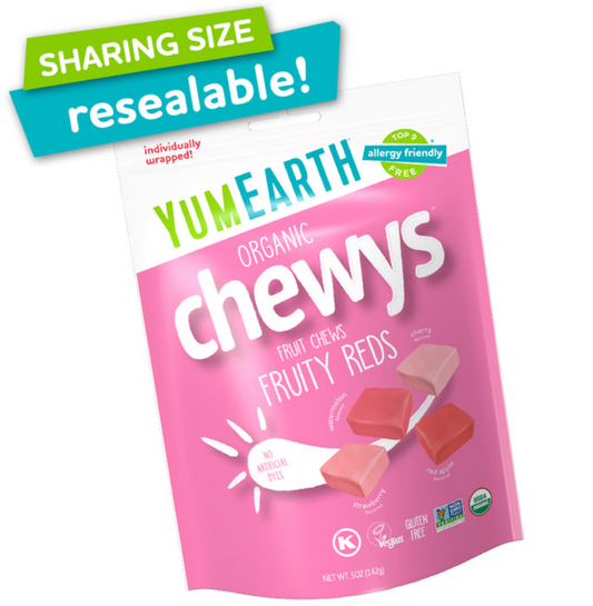 YumEarth Organic Fruity Red Chewys 5 oz.