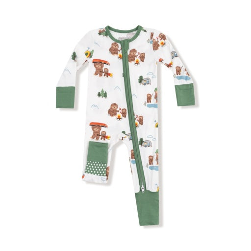 Bigfoot Camping - 2 Way Zipper Romper
