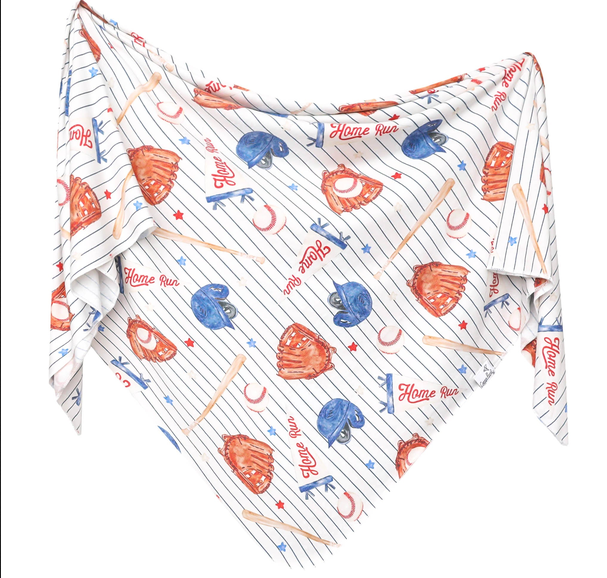 KNIT SWADDLE BLANKET - ALL STAR