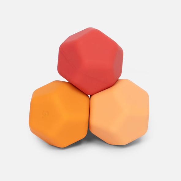 Speks Odds Soft Silicone Fidget Magnets - Orange Planes