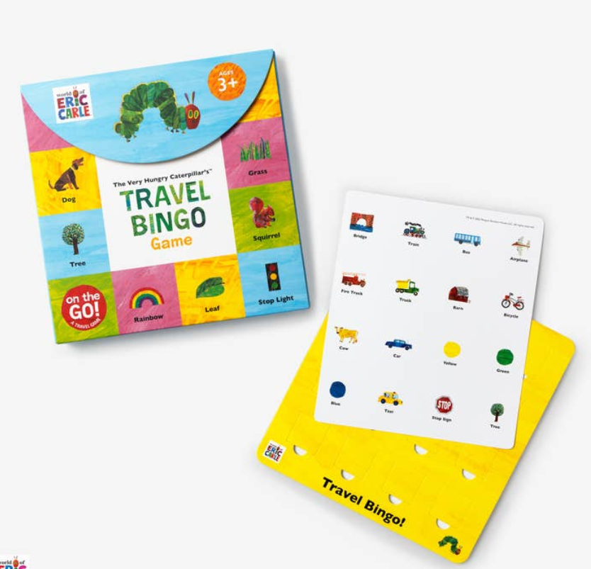 Travel Bingo Game  "The Very Hungry Caterpillar's"