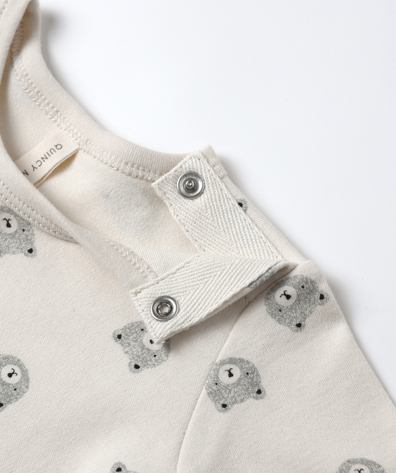 JERSEY BODYSUIT, 2 PACK || BEARS, STEEL BLUE