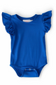 Royal Blue S/S Flutter Bodysuit