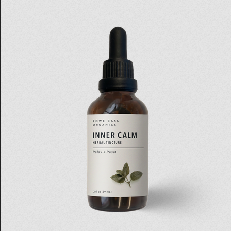 Inner Calm Herbal Tincture (Anxiety Support Tincture) | 2 Oz