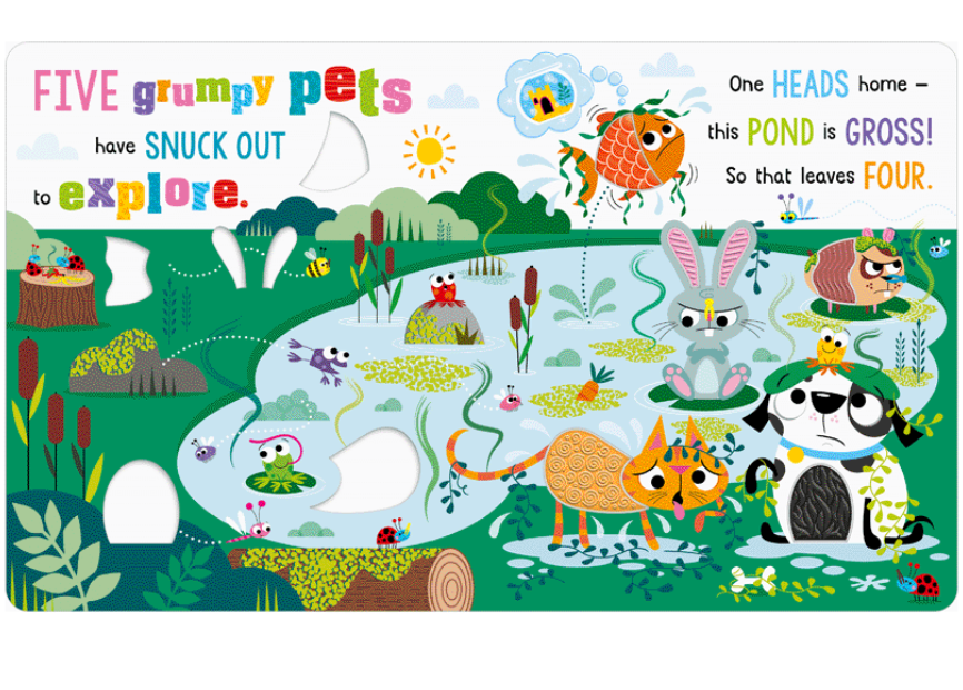 Never Touch the Grumpy Pets