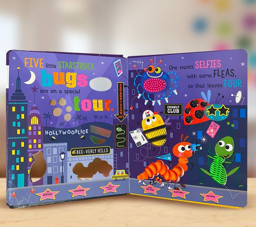 Never Touch the Bugs! Book