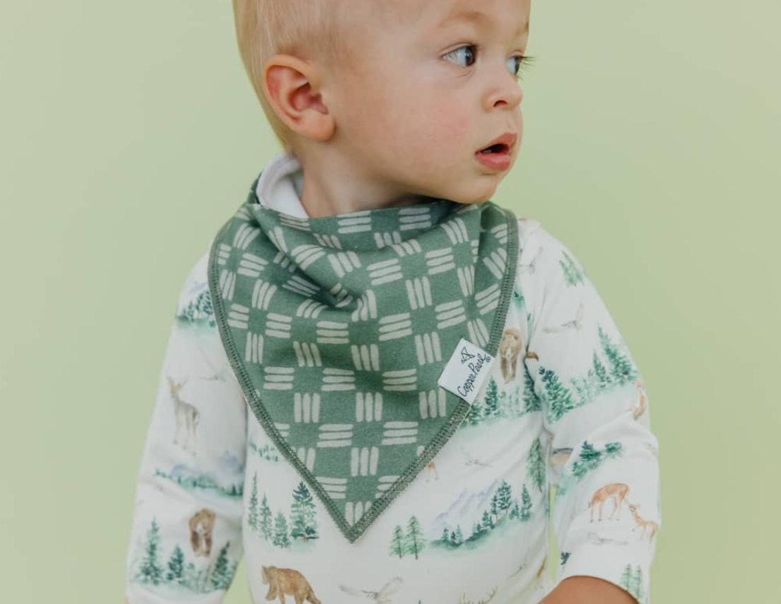 Copper Pearl Grayson Bib Set