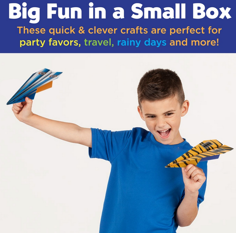 Paper Airplane Stunt Mini Craft Kit