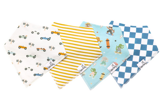 Autumn Single Bandana Bib By Copper Pearl