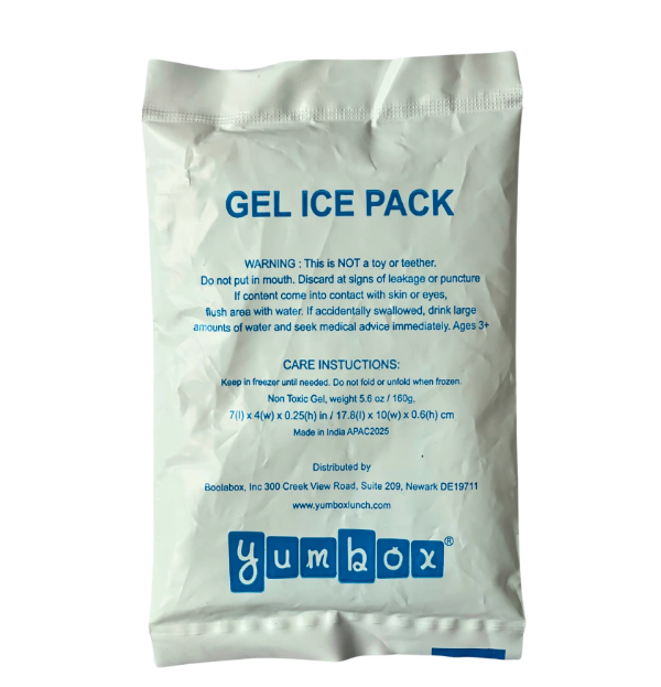 *Gel Ice Packs in Fabric Sleeves 2-Pack - Sharks & Camouflage