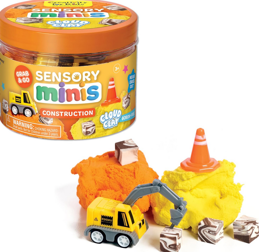 Sensory Minis Construction - Cloud Clay