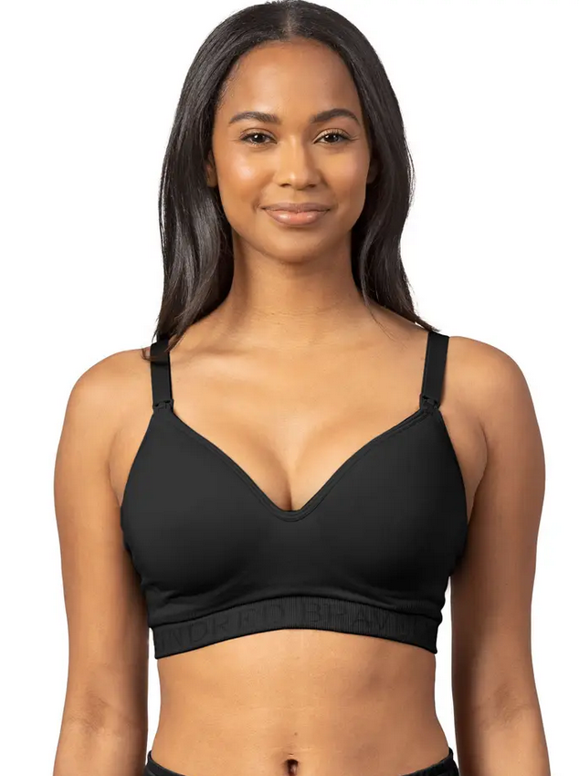 Kindred Bravely - Signature Sublime Contour Pumping / Nursing Bra (Black)
