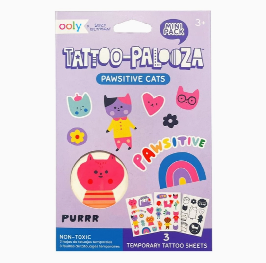 Mini Tattoo Palooza Temporary Tattoos X Suzy - Paw