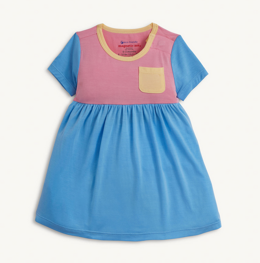 COLORBLOCK CLOUD BLUE  BODYSUIT / DRESS