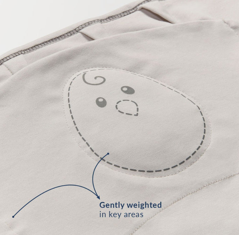 Nested Bean - Zen Swaddle - Grey Mist