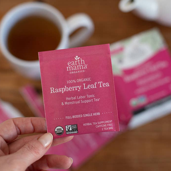 Organic Raspberry Leaf Tea - By Earth Mama