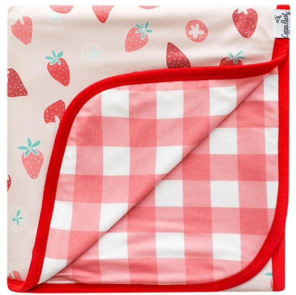 Strawberry Three Layer Quilt