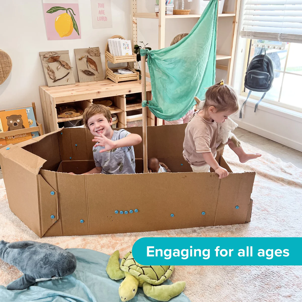 Makedo -Discover Cardboard Box Construction Kit