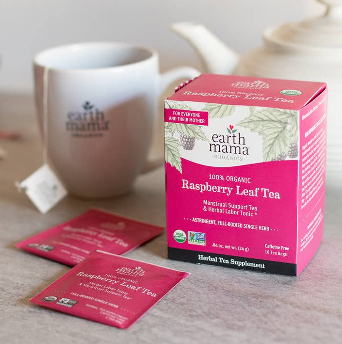 Organic Raspberry Leaf Tea - By Earth Mama