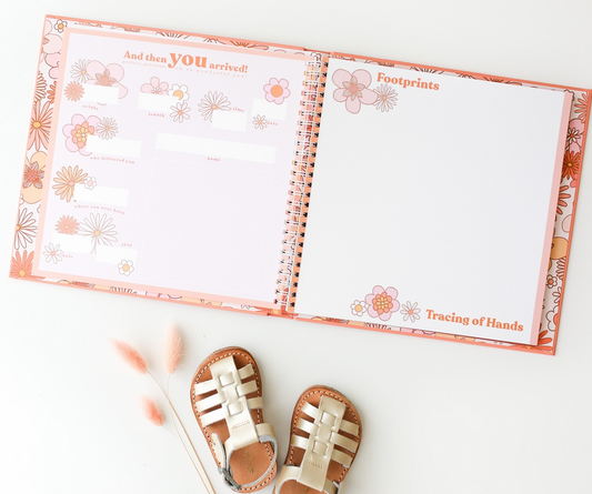 Flower Child Memory Book