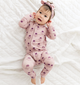 Folk Meadow Small Ribbed Zip Romper