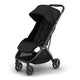 Minu V3 Stroller - James - Black | Carbon Frame | Black Leather