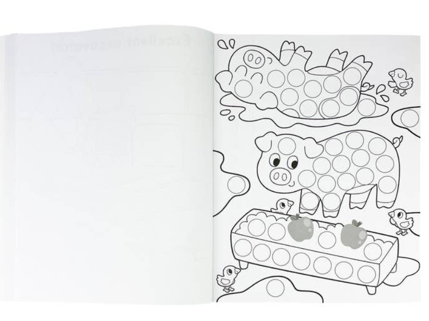 John Deere Kids Dot Marker Farm Activity Book