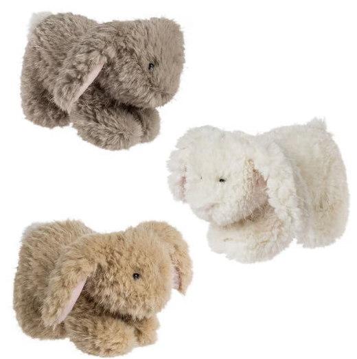 Whiskers Plush Bunny Grey