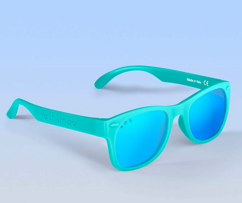 Roshambo Mint /Blue Polorized Lens- Toddler (Ages 2-4) - Sunglasses