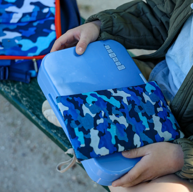 *Gel Ice Packs in Fabric Sleeves 2-Pack - Sharks & Camouflage