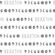 Sugar + Maple Personalized Bib | Moon Phases